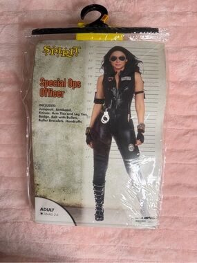 Spirit Special Ops Officer Costume - Black